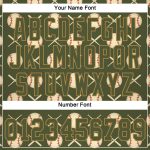 Personalized Olive Olive-Old Gold 3D Pattern Design Authentic Salute To Service Baseball Jersey Team Custom Name and Number