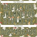 Personalized Olive Olive-White Christmas 3D Authentic Salute To Service Baseball Jersey Team Custom Name and Number
