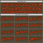 Personalized Olive Orange-Black Authentic Throwback Salute To Service Basketball Jersey Team Custom Name and Number