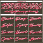 Personalized Olive Red-White Authentic Throwback Salute To Service Basketball Jersey Team Custom Name and Number