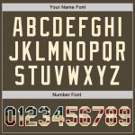 Personalized Olive Vintage USA Flag-Cream Authentic Raglan Sleeves Salute To Service Baseball Jersey Team Custom Name and Number