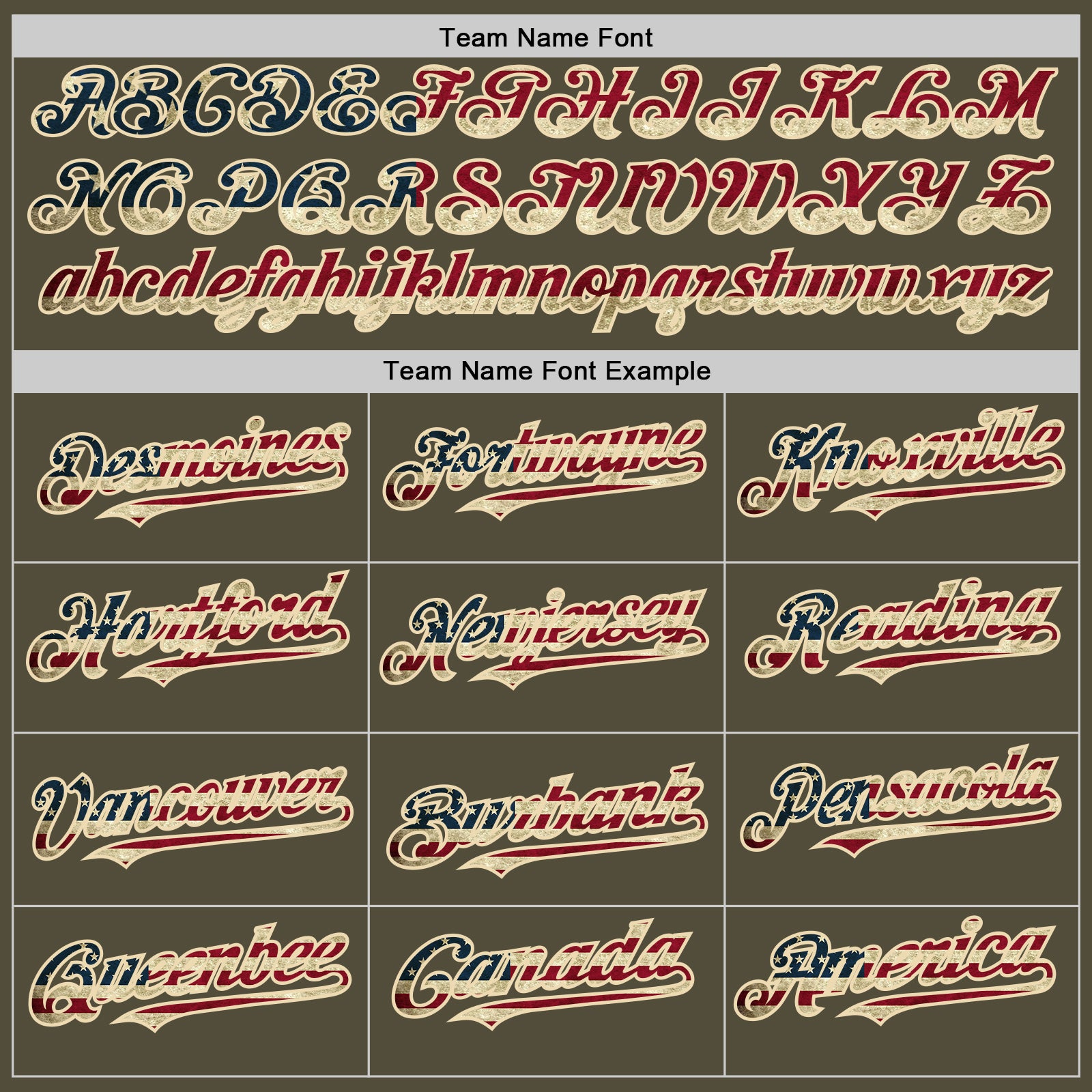 Personalized Olive Vintage USA Flag-Cream Mesh Authentic Throwback Salute To Service Baseball Jersey Team Custom Name and Number Personalized Olive Vintage USA Flag-Cream Mesh Authentic Throwback Salute To Service Baseball Jersey Team Custom Name and Number - Image 4