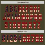 Personalized Olive Vintage USA Flag Red-Cream Authentic Salute To Service Baseball Jersey Team Custom Name and Number