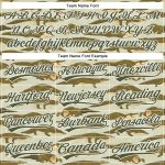 Personalized Olive White 3D Pattern Design Crocodile Authentic Baseball Jersey Team Custom Name and Number