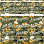Personalized Olive White 3D Pattern Design Oktoberfest Beer Festival Performance T-Shirt Team Custom Name and Number
