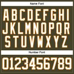 Personalized Olive White-Bay Orange Salute To Service Hockey Lace Neck Jersey Team Custom Name and Number