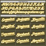 Personalized Olive White-Gold Authentic Sleeveless Salute To Service Baseball Jersey Team Custom Name and Number