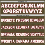 Personalized Olive White-Gold Mesh Authentic Salute To Service Football Jersey Team Custom Name and Number