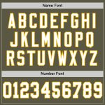 Personalized Olive White-Gold Mesh Authentic Throwback Salute To Service Football Jersey Team Custom Name and Number