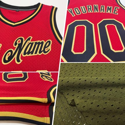 Personalized Olive White-Light Blue Authentic Throwback Salute To Service Basketball Jersey