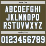 Personalized Olive White-Light Blue Mesh Authentic Salute To Service Football Jersey Team Custom Name and Number