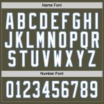 Personalized Olive White-Light Blue Salute To Service Hockey Jersey Team Custom Name and Number