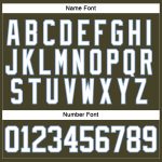 Personalized Olive White-Light Blue Salute To Service Hockey Lace Neck Jersey Team Custom Name and Number