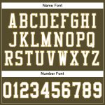 Personalized Olive White-Old Gold Mesh Authentic Salute To Service Football Jersey