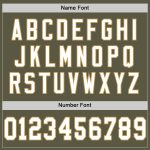 Personalized Olive White-Old Gold Mesh Authentic Throwback Salute To Service Football Jersey Team Custom Name and Number