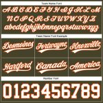 Personalized Olive White-Orange Authentic Salute To Service Basketball Shorts Team Custom Name and Number
