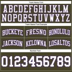 Personalized Olive White-Purple Authentic Throwback Salute To Service Basketball Shorts Team Custom Name and Number