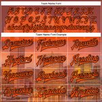 Personalized Orange Black Baltimore Inner Harbor Baltimore Maryland City Edition 3D Bomber Full-Snap Varsity Letterman Jacket Team Custom Name and Number