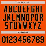 Personalized Orange Black-Old Gold Authentic Throwback Basketball Jersey