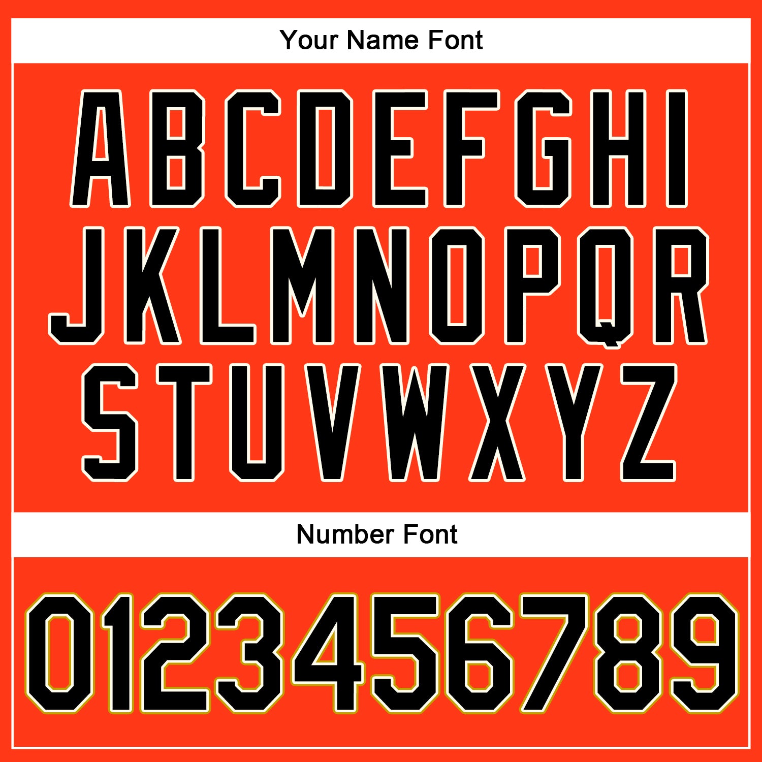 Personalized Orange Black-Old Gold Authentic Throwback Rib-Knit Baseball Jersey Shirt Team Custom Name and Number Personalized Orange Black-Old Gold Authentic Throwback Rib-Knit Baseball Jersey Shirt Team Custom Name and Number - Image 5