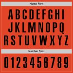 Personalized Orange Black Performance Golf Polo Shirt Team Custom Name and Number