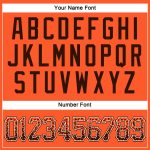 Personalized Orange Brown-White Authentic Drift Fashion Baseball Jersey Team Custom Name and Number