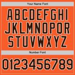Personalized Orange Brown-White Authentic Sleeveless Baseball Jersey Team Custom Name and Number