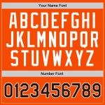 Personalized Orange Brown-White Authentic Throwback Basketball Jersey