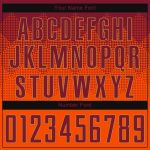 Personalized Orange Crimson-Old Gold Sublimation Soccer Uniform Jersey Team Custom Name and Number