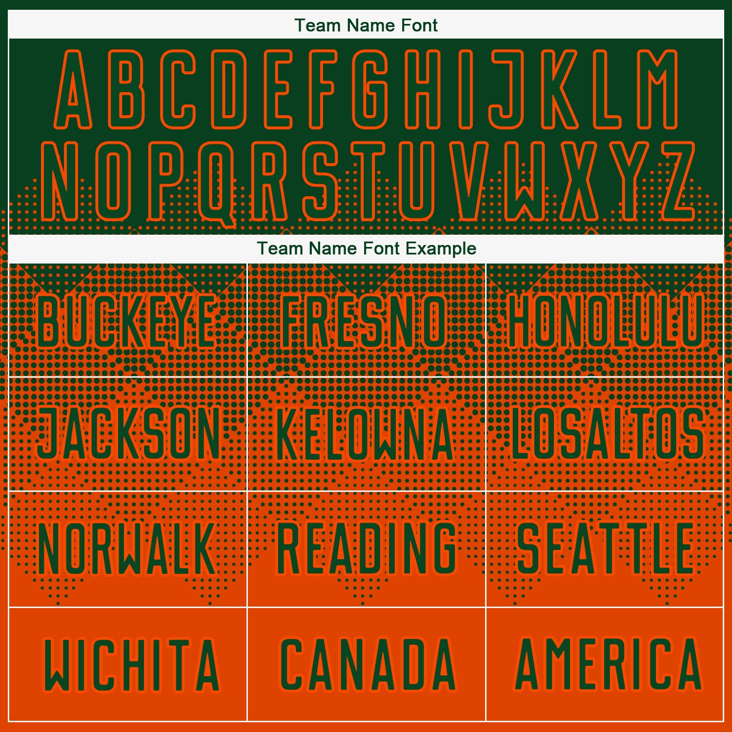 Personalized Orange Green Sublimation Soccer Uniform Jersey Team Custom Name and Number Personalized Orange Green Sublimation Soccer Uniform Jersey Team Custom Name and Number - Image 4