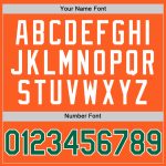 Personalized Orange Kelly Green-White Authentic Throwback Baseball Jersey Team Custom Name and Number