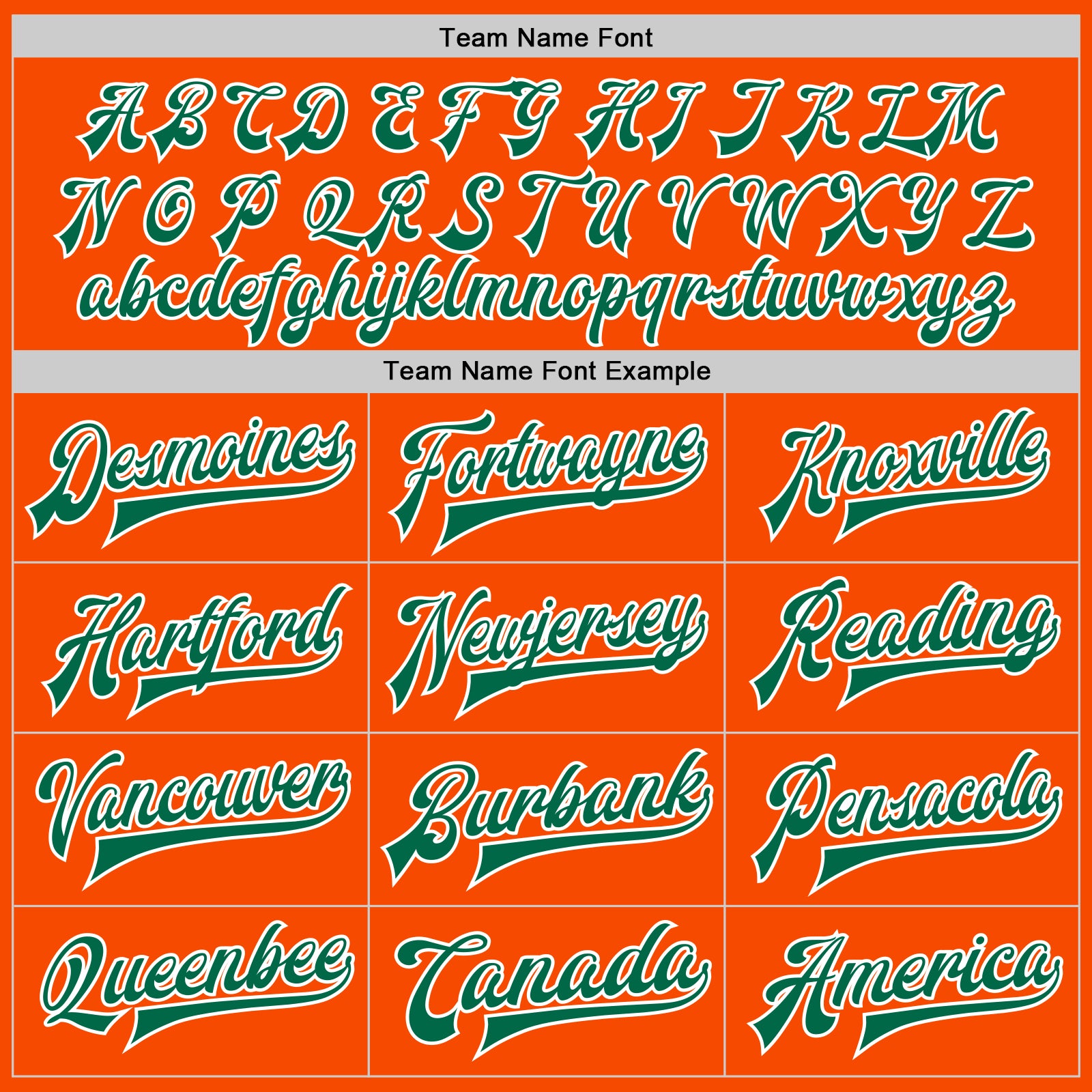 Personalized Orange Kelly Green-White Bomber Full-Snap Varsity Letterman Jacket Team Custom Name and Number Personalized Orange Kelly Green-White Bomber Full-Snap Varsity Letterman Jacket Team Custom Name and Number - Image 4