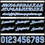 Personalized Orange Light Blue-Black Authentic Throwback Split Fashion Basketball Shorts Team Custom Name and Number