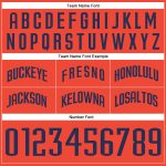Personalized Orange Navy-Gold Authentic Throwback Basketball Shorts