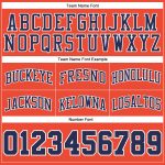 Personalized Orange Navy Pinstripe Navy-White Authentic Basketball Shorts Team Custom Name and Number