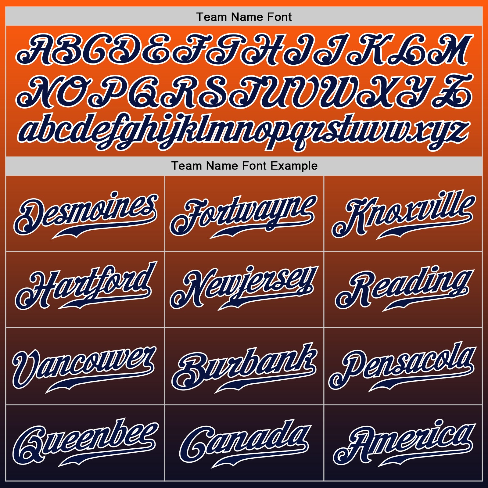 Personalized Orange Navy-White Authentic Fade Fashion Baseball Jersey Team Custom Name and Number Personalized Orange Navy-White Authentic Fade Fashion Baseball Jersey Team Custom Name and Number - Image 5