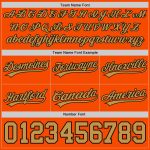 Personalized Orange Old Gold-Black Authentic Throwback Basketball Shorts Team Custom Name and Number