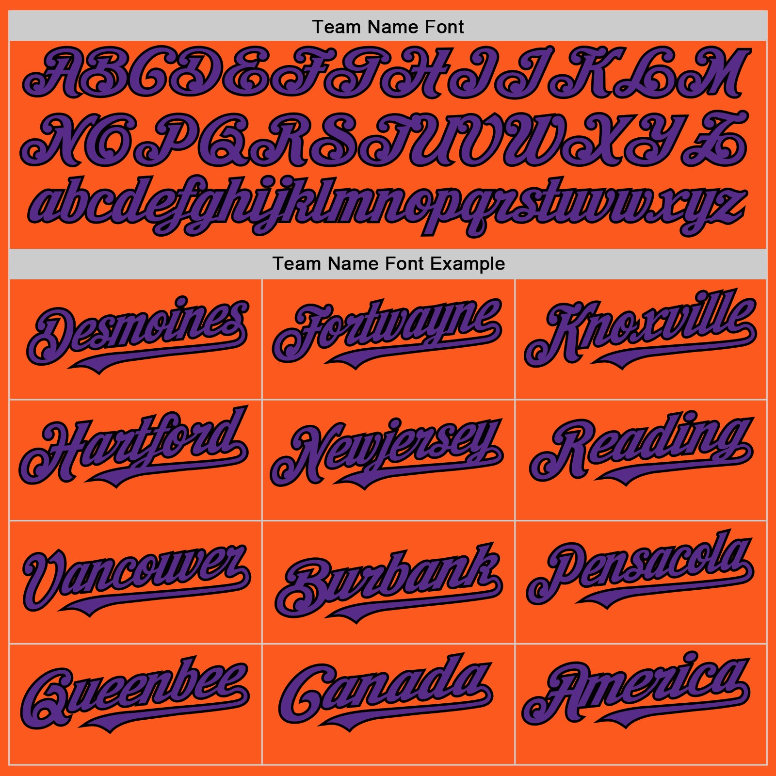 Personalized Orange Purple-Black Mesh Authentic Throwback Baseball Jersey Team Custom Name and Number Personalized Orange Purple-Black Mesh Authentic Throwback Baseball Jersey Team Custom Name and Number - Image 4