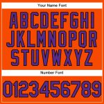 Personalized Orange Purple-Black Performance Vapor Golf Polo Shirt Team Custom Name and Number