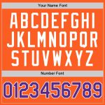 Personalized Orange Purple-White Authentic Throwback Baseball Jersey Team Custom Name and Number