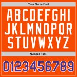 Personalized Orange Purple-White Authentic Throwback Basketball Jersey