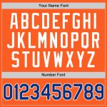 Personalized Orange Royal-White Authentic Throwback Baseball Jersey Team Custom Name and Number