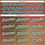 Personalized Orange Teal-White 3D Pattern Floral Design Performance T-Shirt Team Custom Name and Number