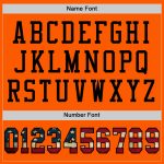 Personalized Orange Vintage USA Flag-Black Mesh Authentic Football Jersey Team Custom Name and Number