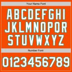 Personalized Orange White-Aqua 3 Colors Arm Shapes Authentic Baseball Jersey Team Custom Name and Number