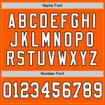 Personalized Orange White-Black Mesh Authentic Throwback Football Jersey