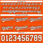 Personalized Orange White-Brown Authentic Basketball Shorts Team Custom Name and Number