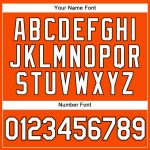 Personalized Orange White-Brown Authentic Sleeveless Baseball Jersey Team Custom Name and Number