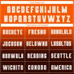Personalized Orange White-Brown Sublimation Long Sleeve Fade Fashion Soccer Uniform Jersey Team Custom Name and Number