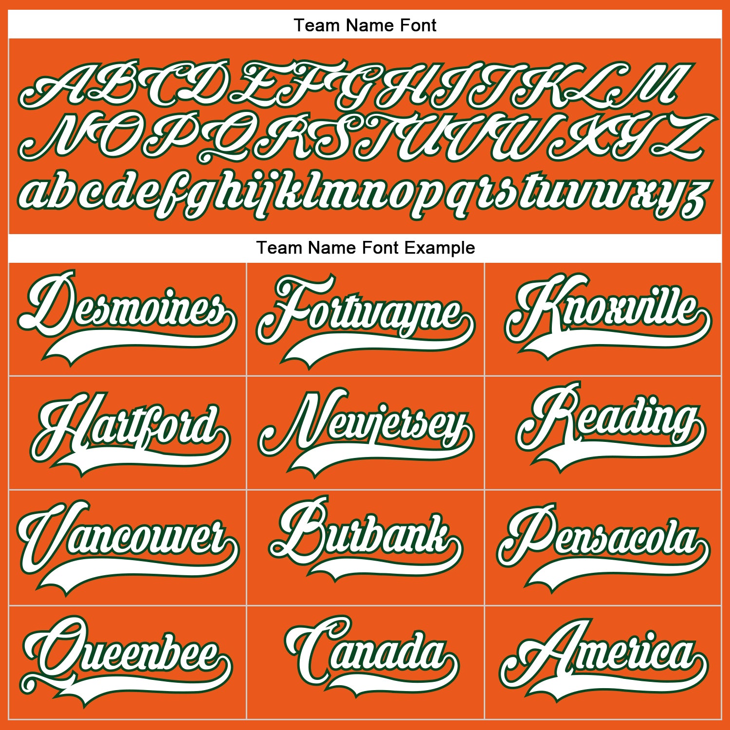 Personalized Orange White-Green Hockey Lace Neck Jersey Team Custom Name and Number Personalized Orange White-Green Hockey Lace Neck Jersey Team Custom Name and Number - Image 4